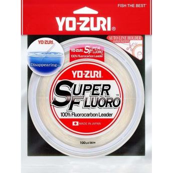 Флюорокарбон YO-ZURI SUPERFLUORO 100YDS 50Lbs 22kg (0.645mm)