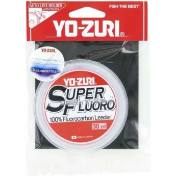 Флюорокарбон YO-ZURI SUPERFLUORO 30YDS 50Lbs 22kg (0.645mm)