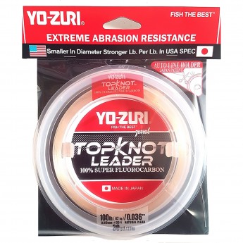 Леска YO-ZURI TOPKNOT LEADER FLUOROCARBON 100%30YDS 150Lbs (1.170mm)