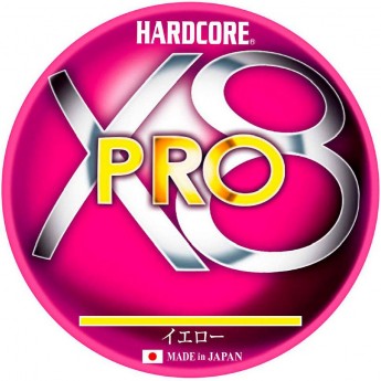 Плетеный шнур YO-ZURI DUEL PE HARDCORE X8 200m 5Color #0.8 (0.153mm) 7.0kg