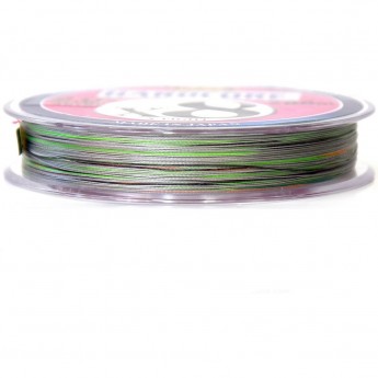 Шнур YO-ZURI PE HARDCORE X8 PRO DUEL 1.0/0.17мм 9.0кг 200м 5 COLOR